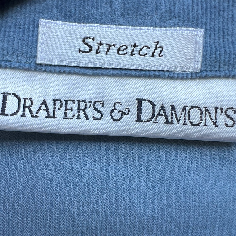 DRAPER’S & DAMONS Blue Corduroy Button Down Women’s Jacket XL NWT NEW - Picture 6 of 11